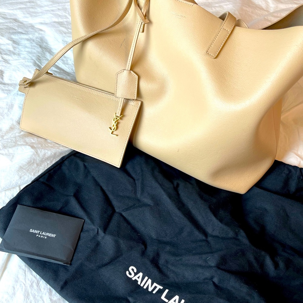 YSL large shopper tote